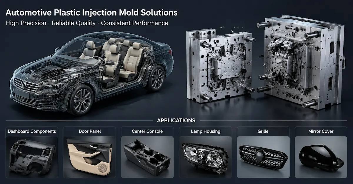 Automotive Plastic Injection Mold Supplier Selection Guide for OEM Parts Production