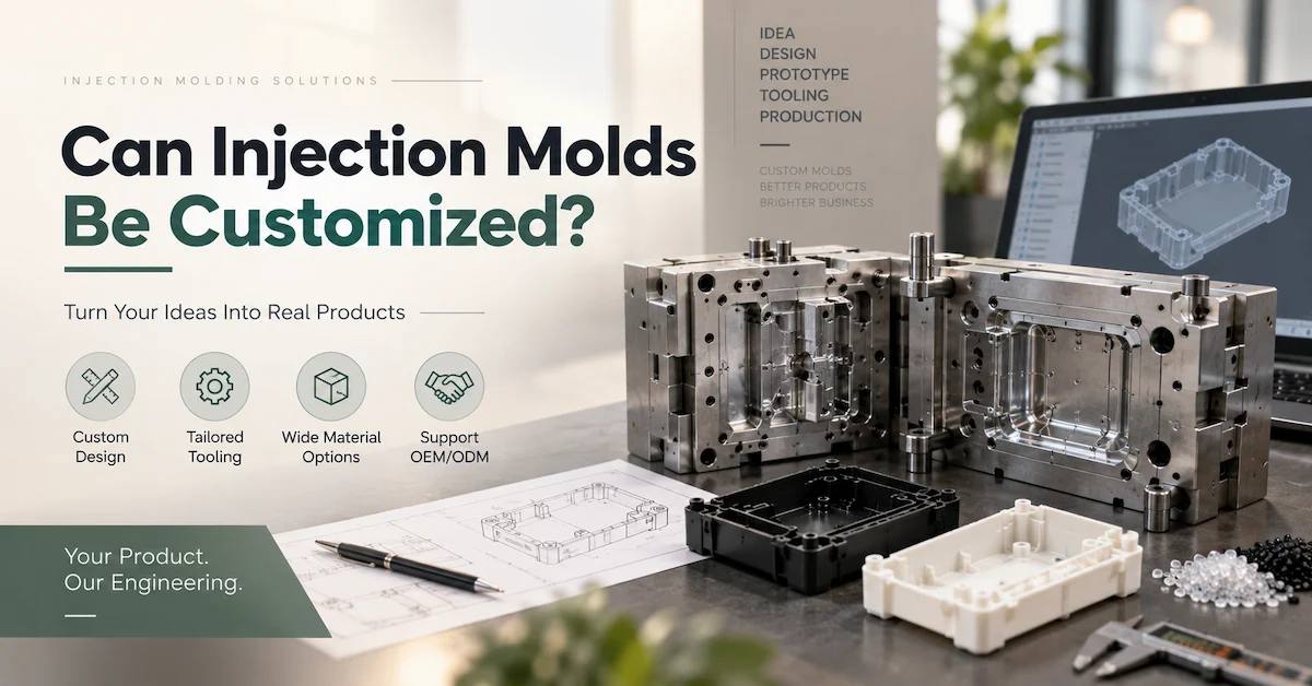 Can Injection Molds Be Customized? What OEM Buyers Can Change Before Tooling