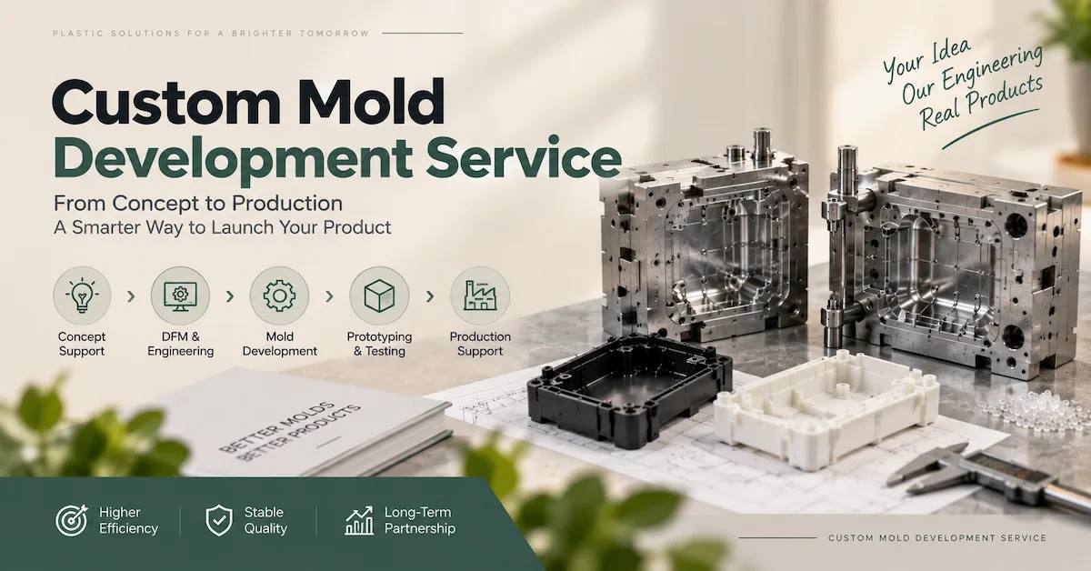 Custom Mold Development Service: How OEM Buyers Move From Product Design to Production