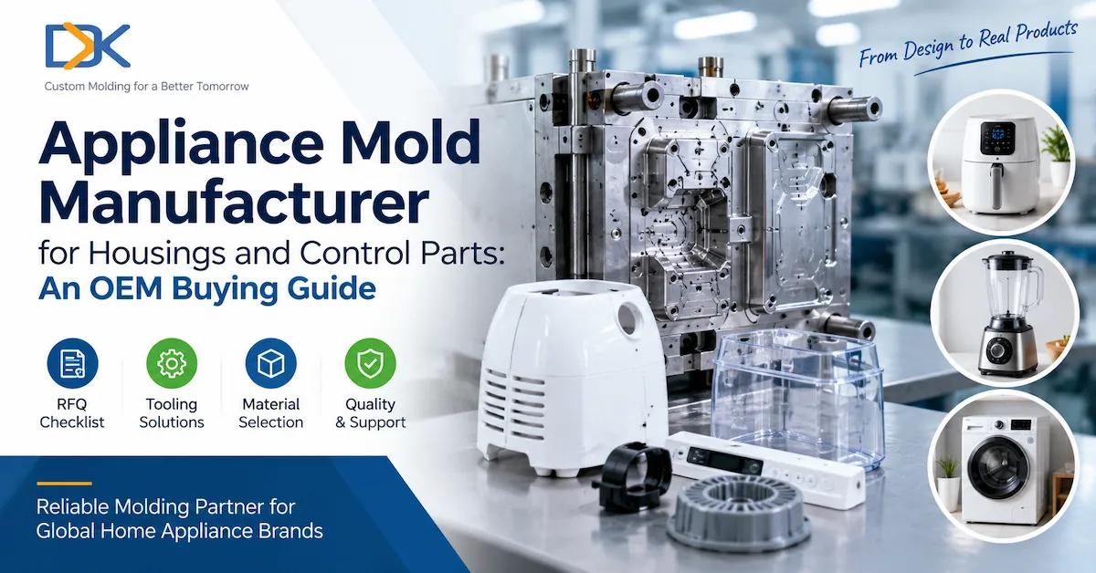 Appliance Mold Manufacturer for Housings and Control Parts: An OEM Buying Guide