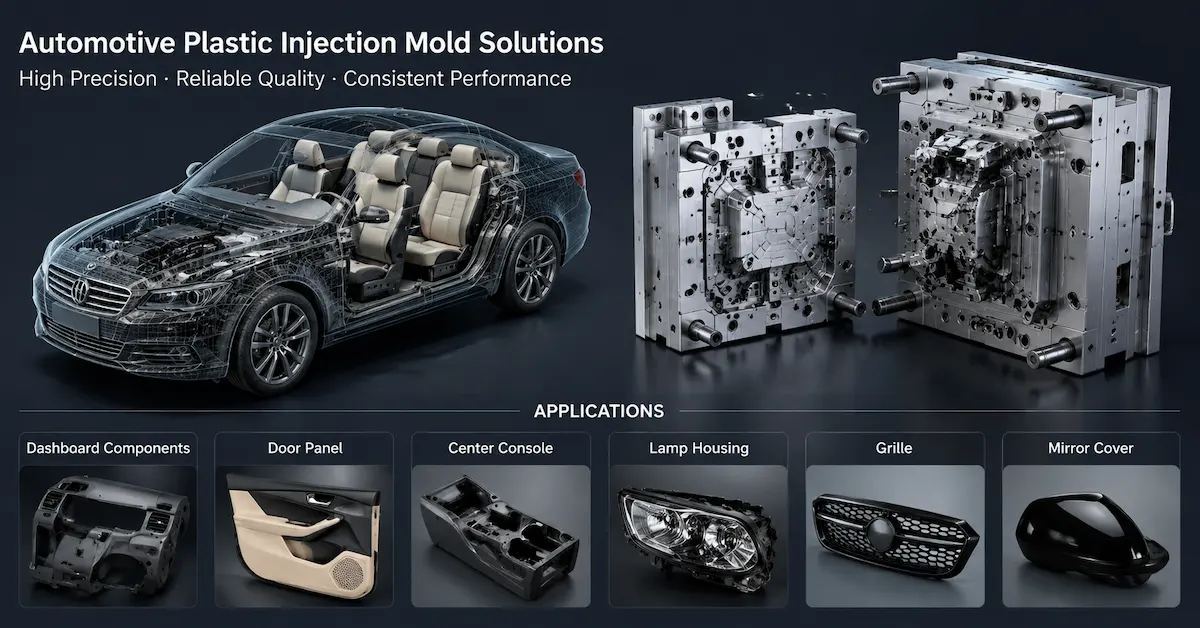 Automotive Plastic Injection Mold Supplier Selection Guide for OEM Parts Production