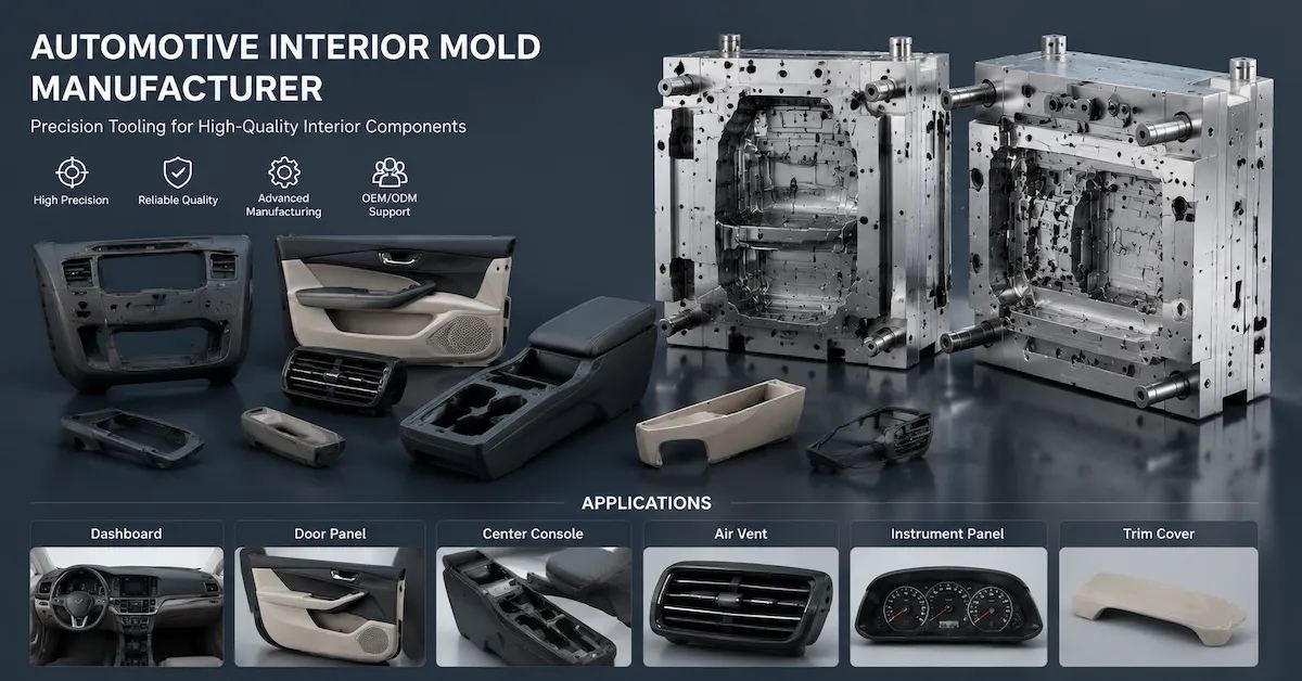 Automotive Interior Mold Manufacturer Guide for OEM Plastic Parts Production
