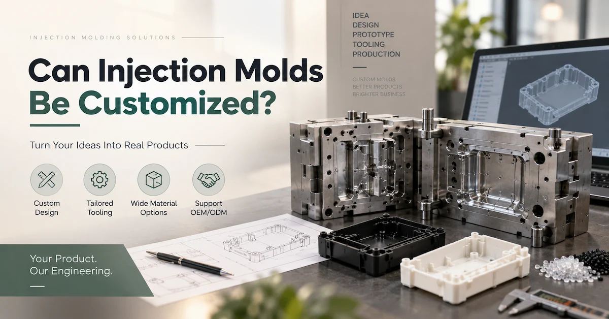 Can Injection Molds Be Customized? What OEM Buyers Can Change Before Tooling