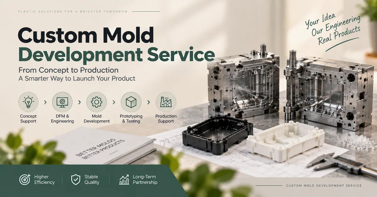 Custom Mold Development Service: How OEM Buyers Move From Product Design to Production