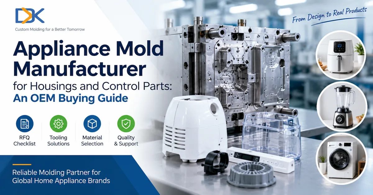 Appliance Mold Manufacturer for Housings and Control Parts: An OEM Buying Guide