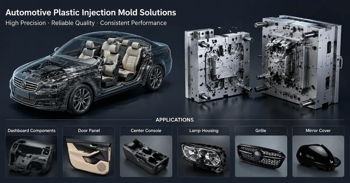 Automotive Plastic Injection Mold Supplier Selection Guide for OEM Parts Production
