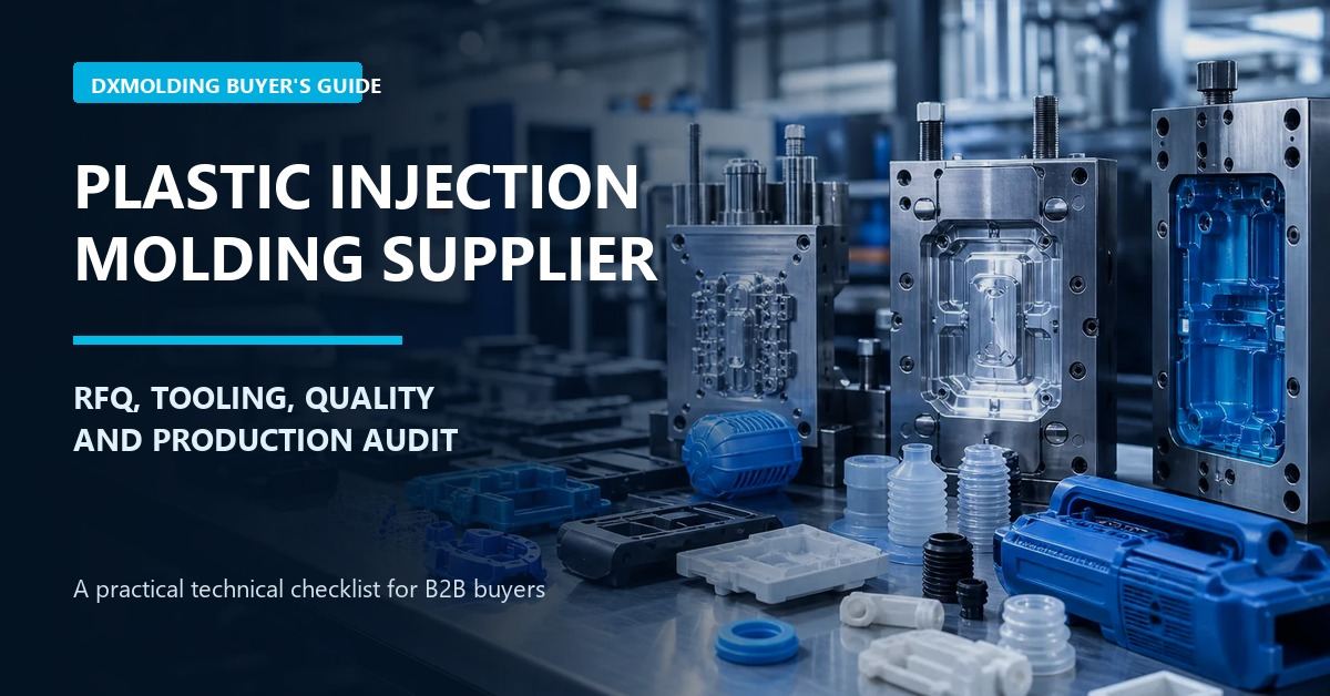 Plastic Injection Molding Supplier Guide: How to Audit Before Production