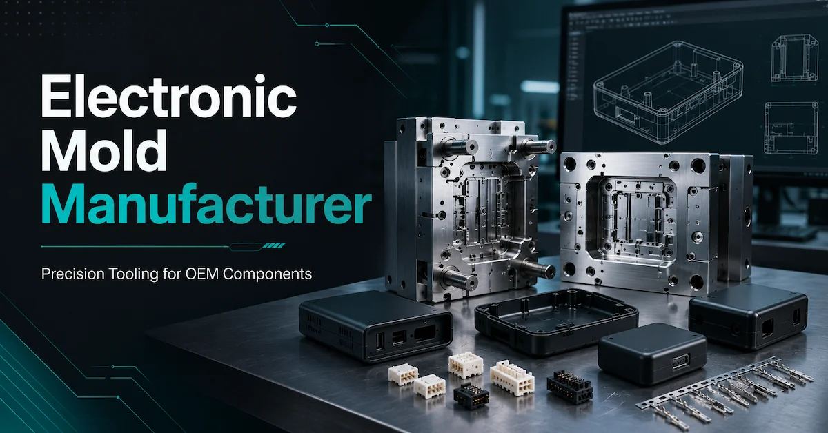 Electronic Mold Manufacturer Guide: How to Choose a Reliable Partner for Precision Components