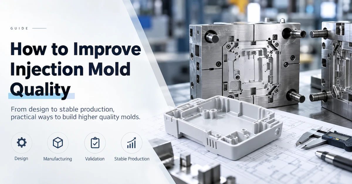 How to Improve Injection Mold Quality: 12 Control Points From DFM to Stable Production